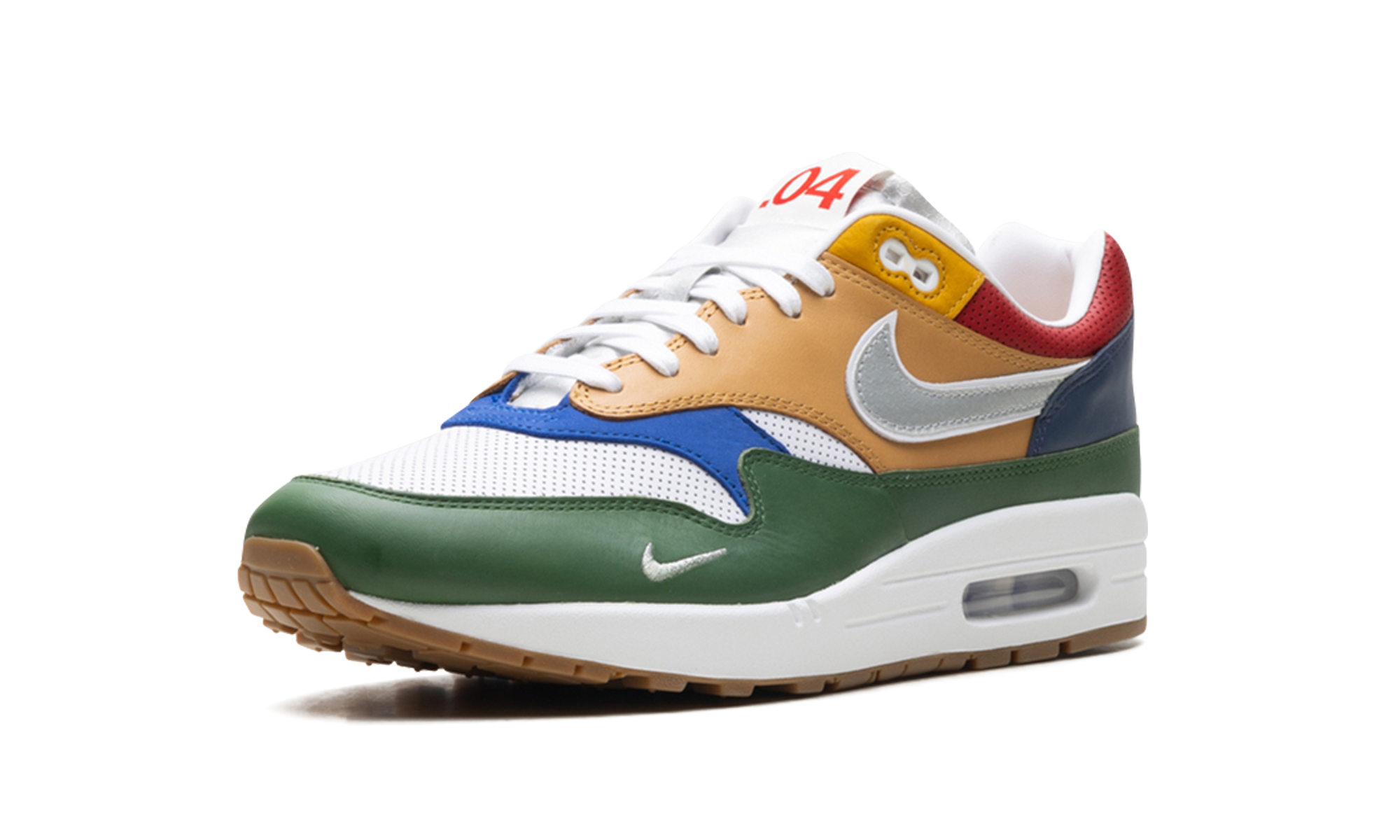Nike Air Max 1 Premium Goods White Forest Green II6235 100