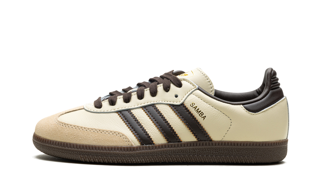 Adidas Samba OG Cream White / Dark Brown JR2660