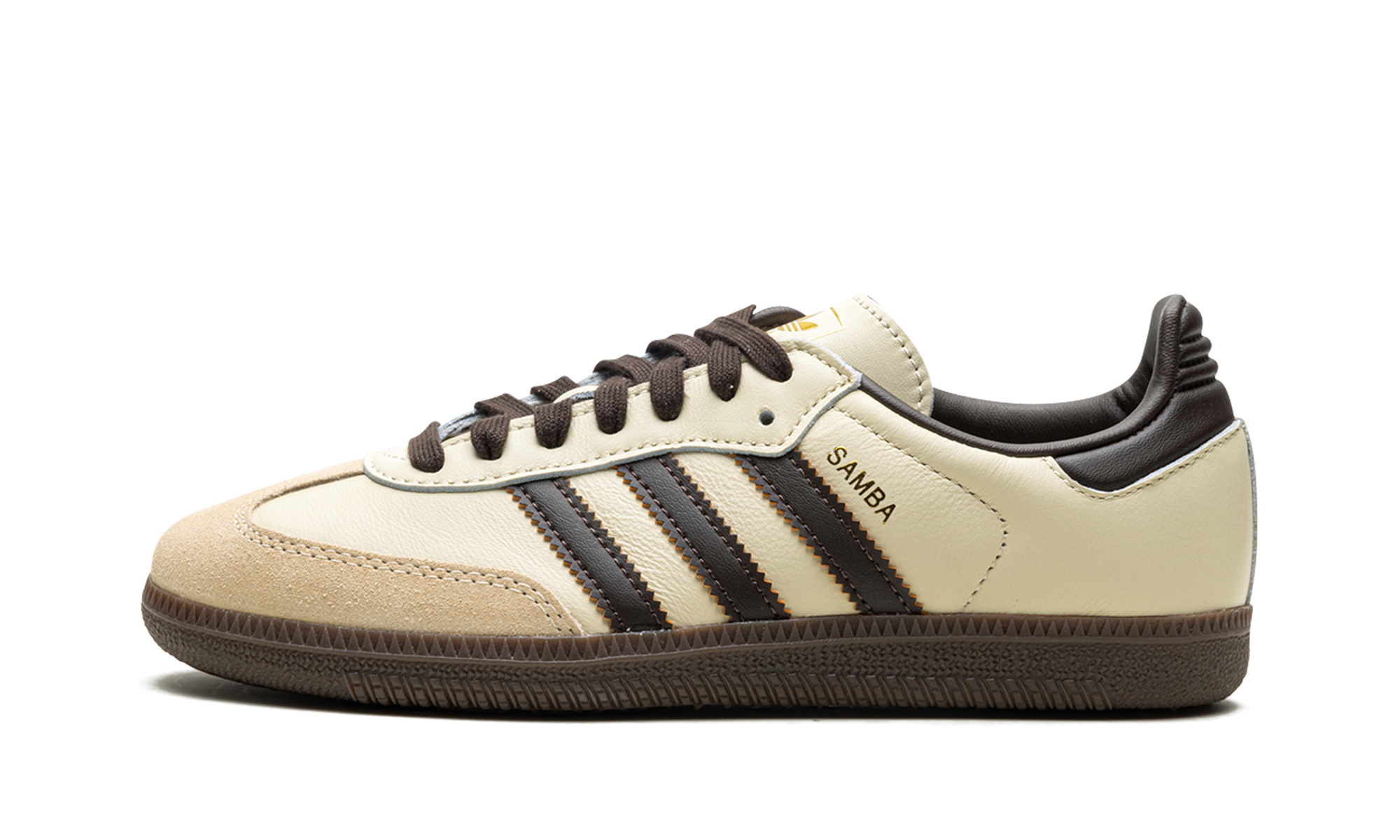 Adidas Samba OG Cream White / Dark Brown JR2660