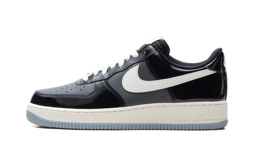Nike Air Force 1 Low Black Iron Grey Patent IB7676 001