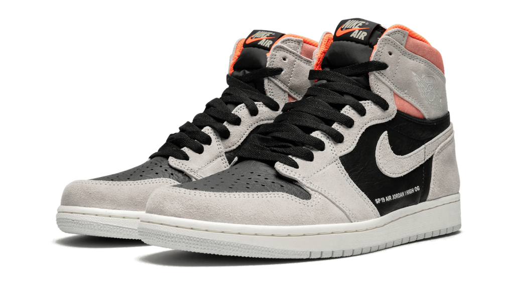 Air Jordan 1 Retro High OG Neutral Grey/Hyper Crimson 555088 018