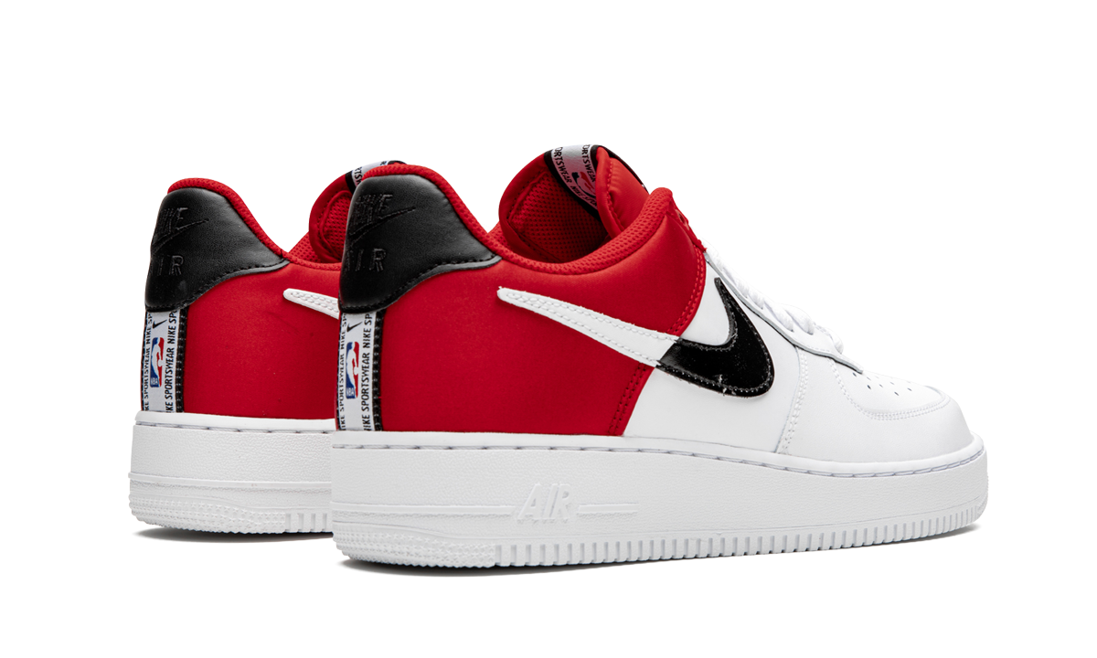 Nike Air Force 1 '07 LV8 1 NBA - White/Red/Black BQ4420 600