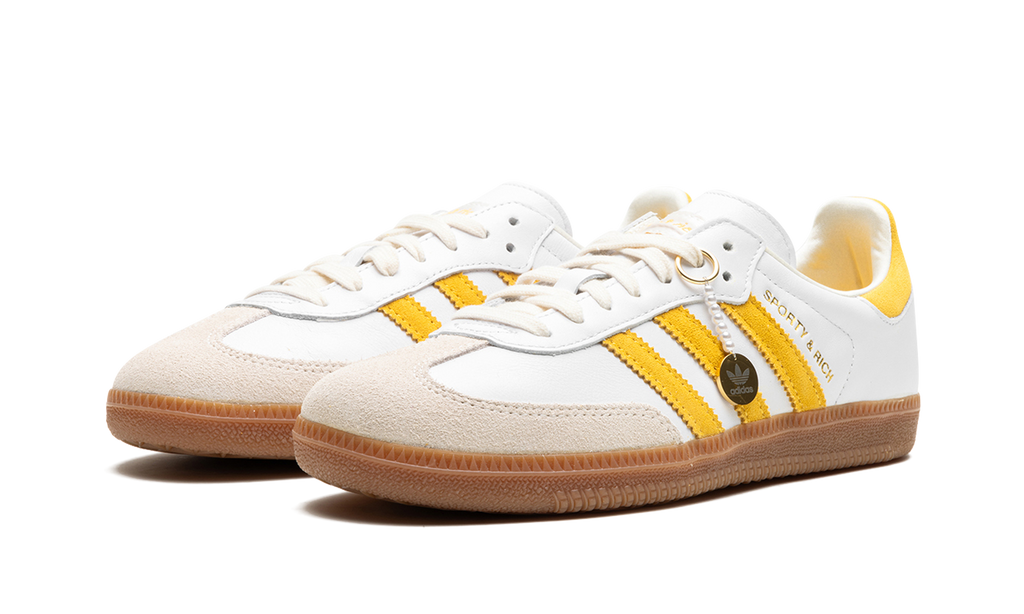 Adidas Samba OG SPORTY & RICH - White Bold Gold IF5661