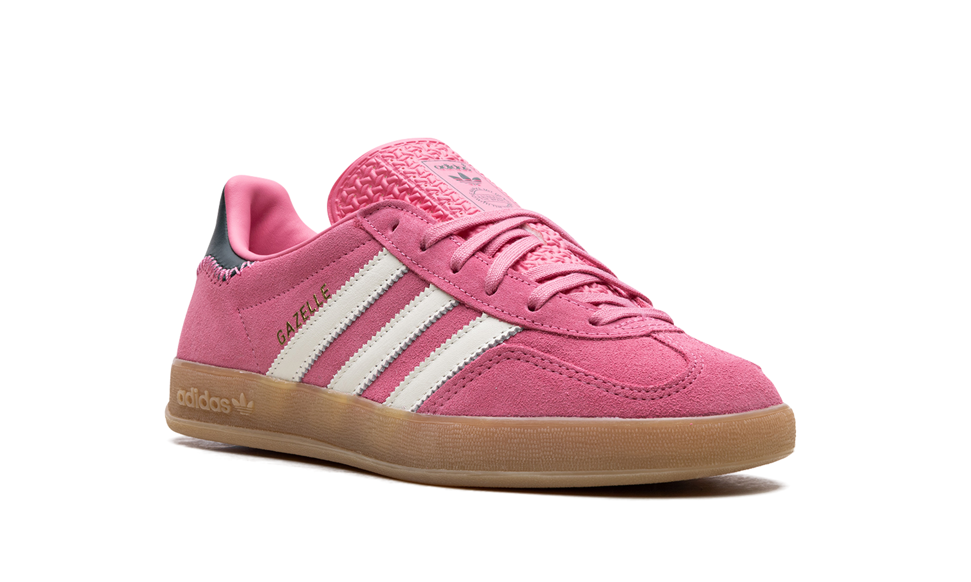 Adidas Gazelle Indoor WMNS Rose Tone Collegiate Green JI2014