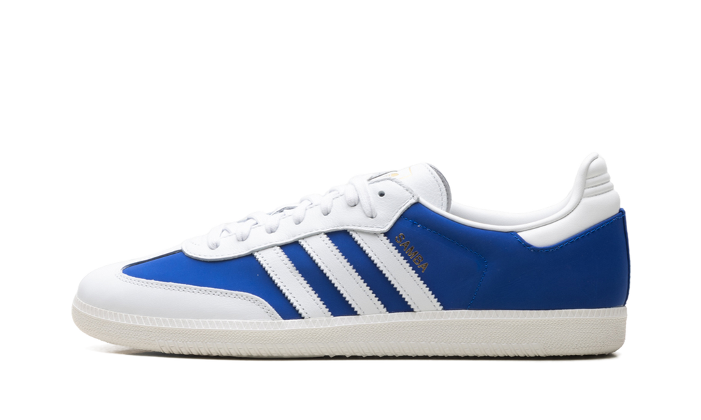 Adidas Samba OG Crystal White Royal Blue JI3203