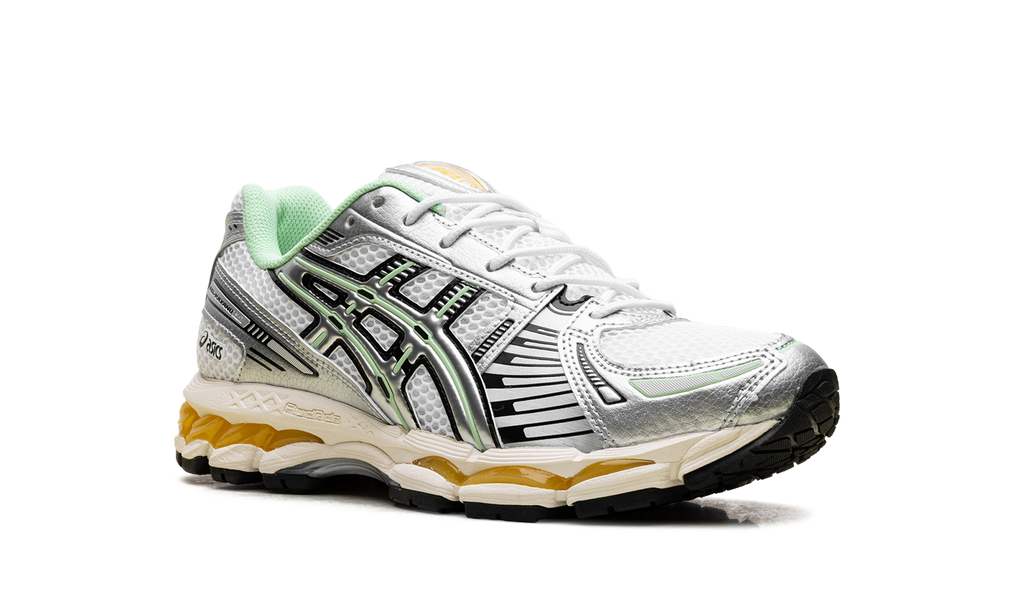 Asics Gel-Kayano 12.1 Silver Green Orange 1203A827 100