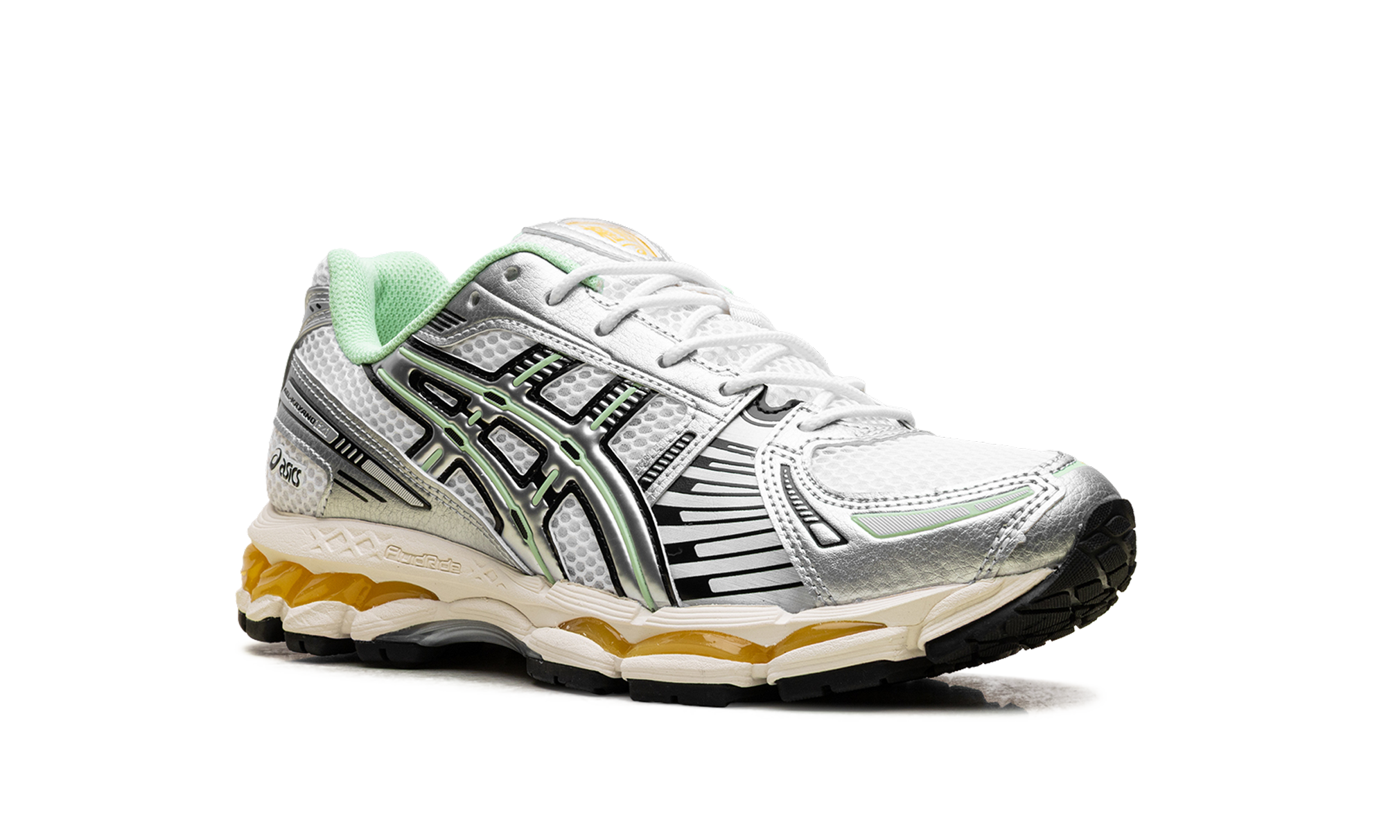 Asics Gel-Kayano 12.1 Silver Green Orange 1203A827 100