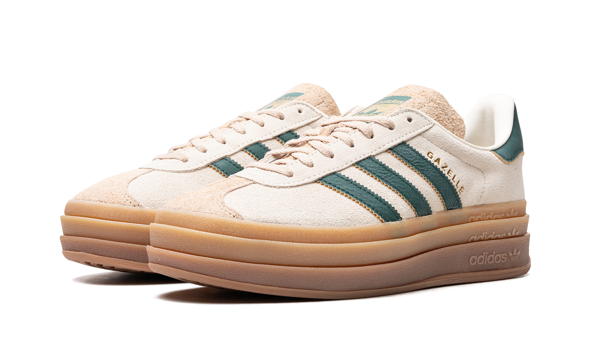 Adidas GAZELLE BOLD WMNS Cream Collegiate Green ID7056