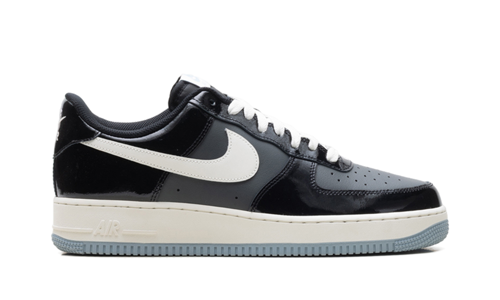 Nike Air Force 1 Low Black Iron Grey Patent IB7676 001