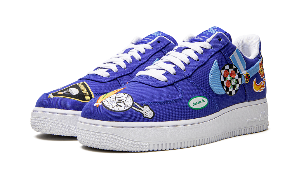 Nike AIR FORCE 1 LO '07 PRM MNS WMNS Los Angeles Patched Up DX2306 400