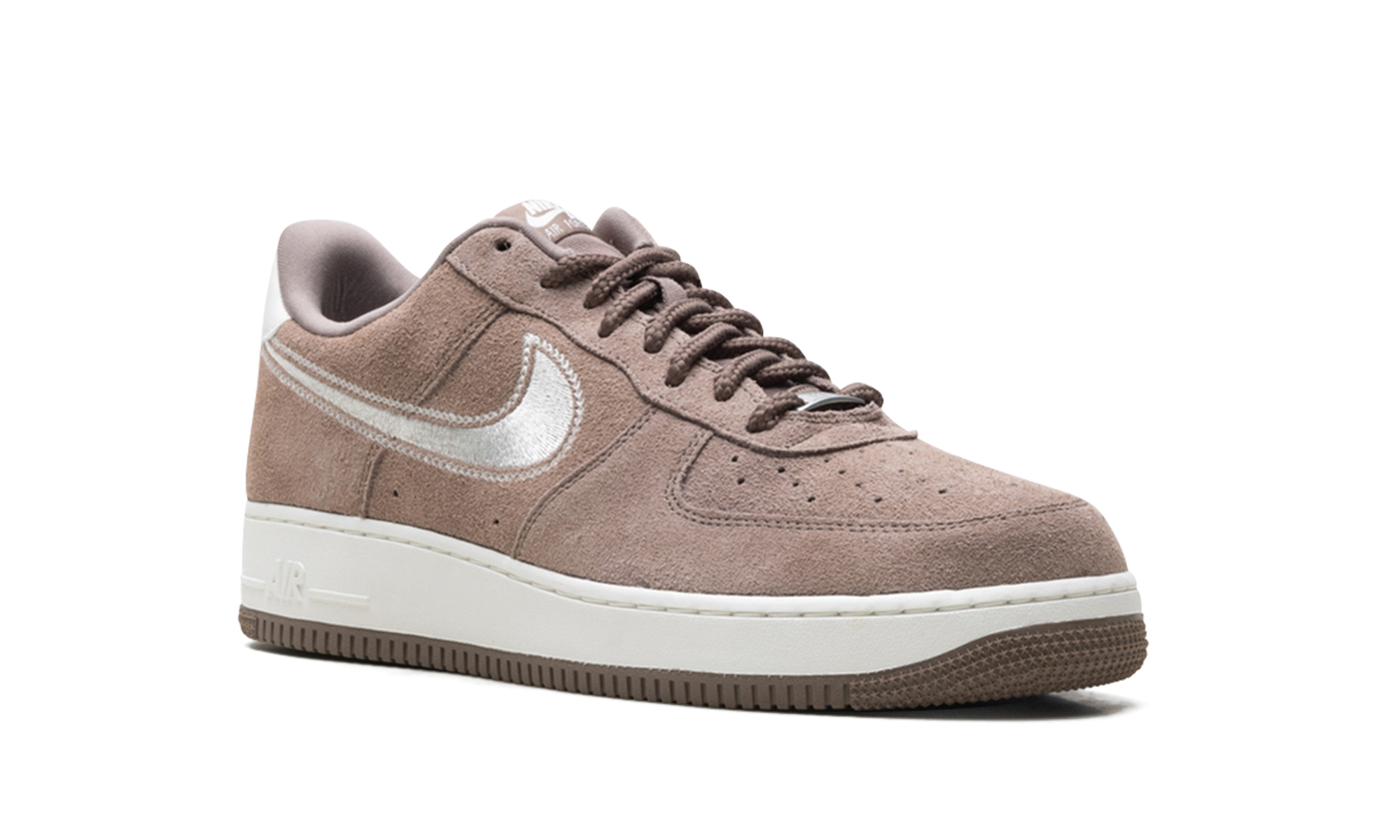 Nike Air Force 1 Low '07 LV8 Mink Brown Embroidered Swoosh HJ4465 200