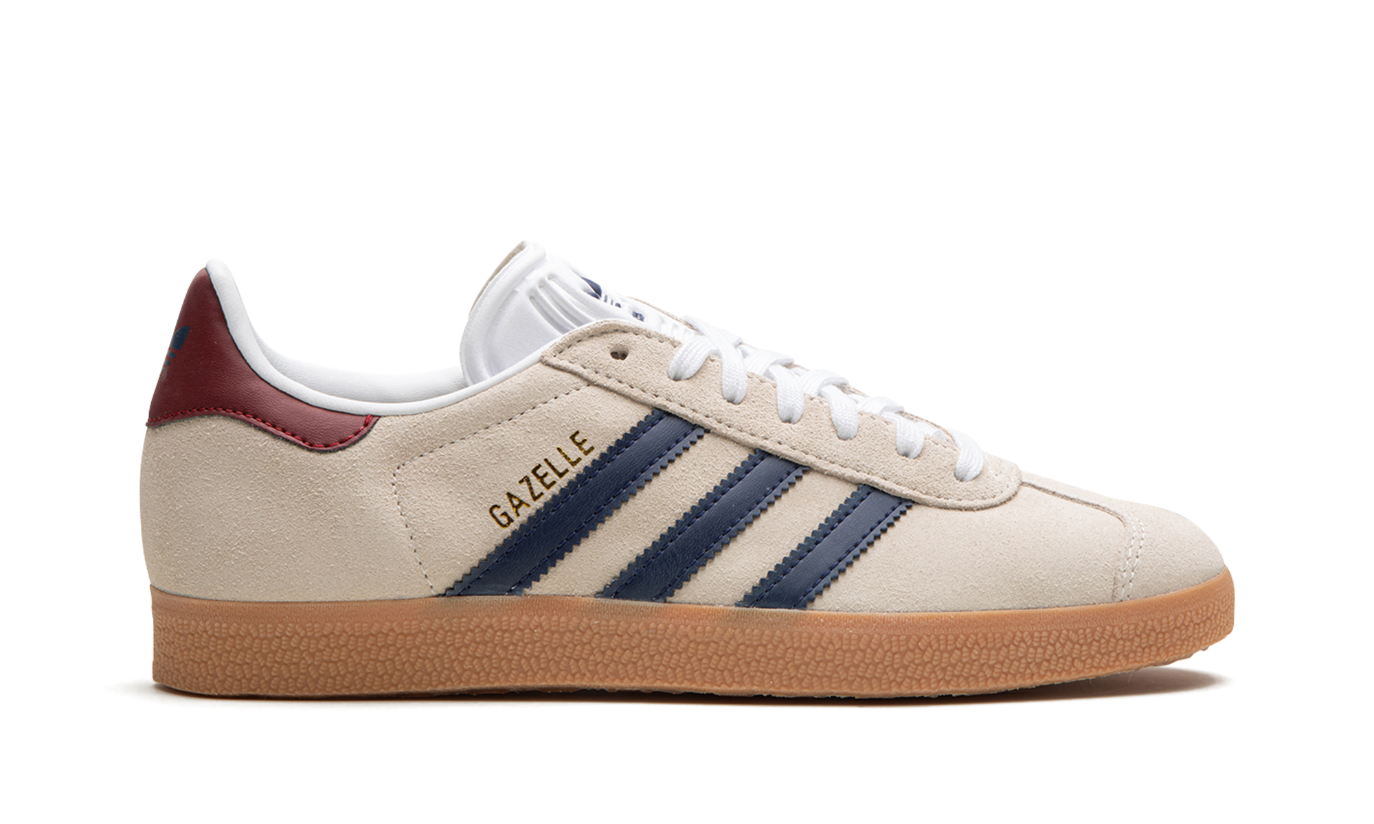 Adidas Gazelle Off White / Dark Blue / Gum IE0546