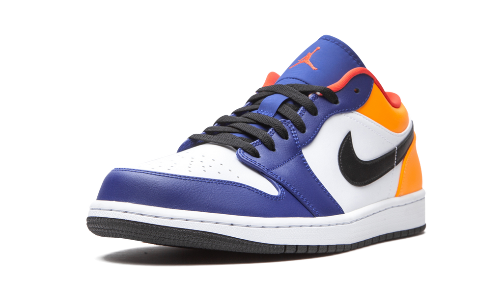 Air Jordan 1 Low Deep Royal / Yellow 553558 123