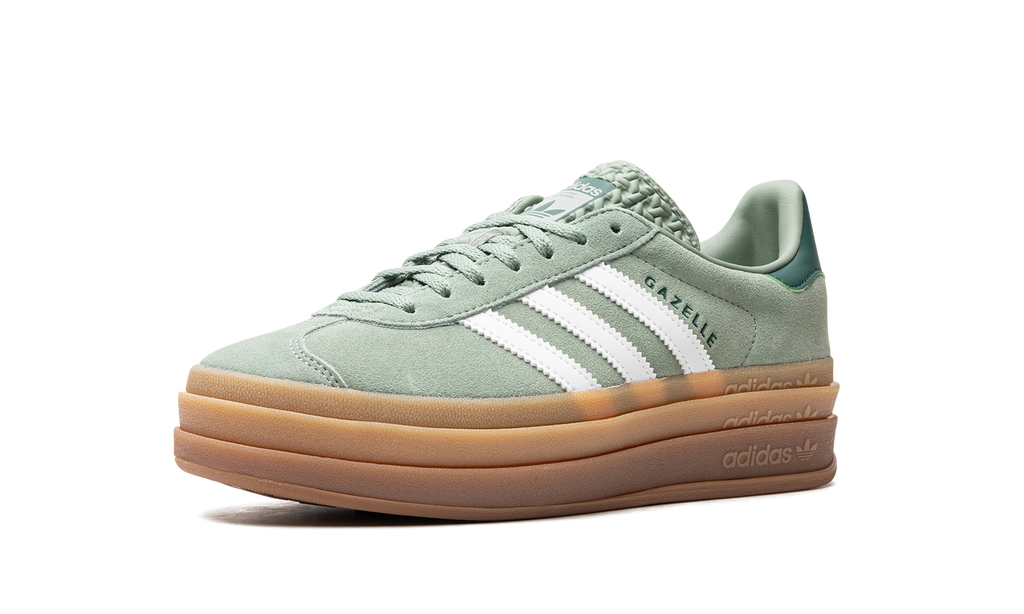 Adidas GAZELLE BOLD WMNS Silver Green Gum ID6998