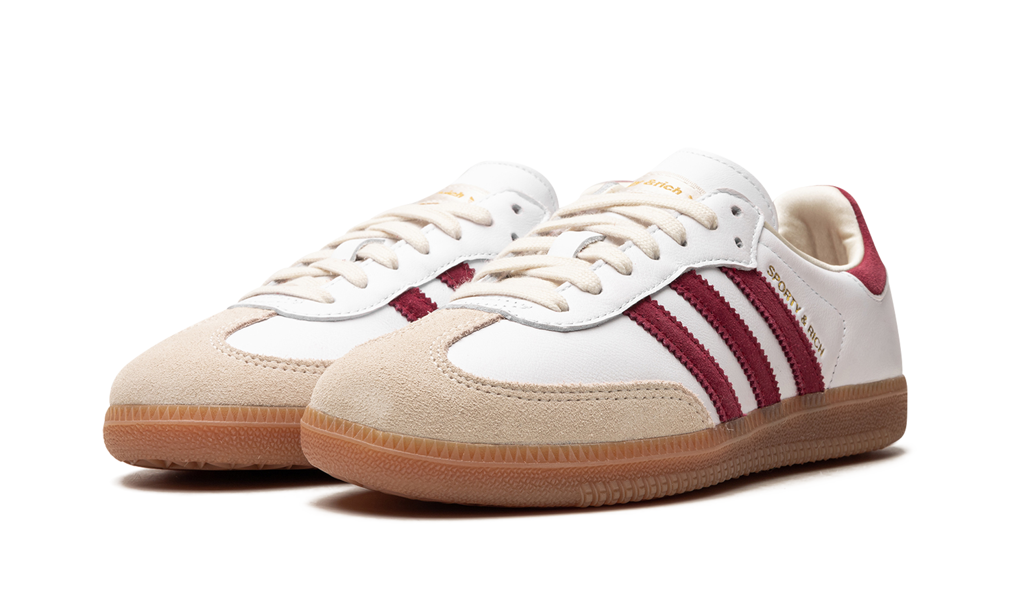 Adidas Samba OG Sporty & Rich - White Core Burgundy IF5660