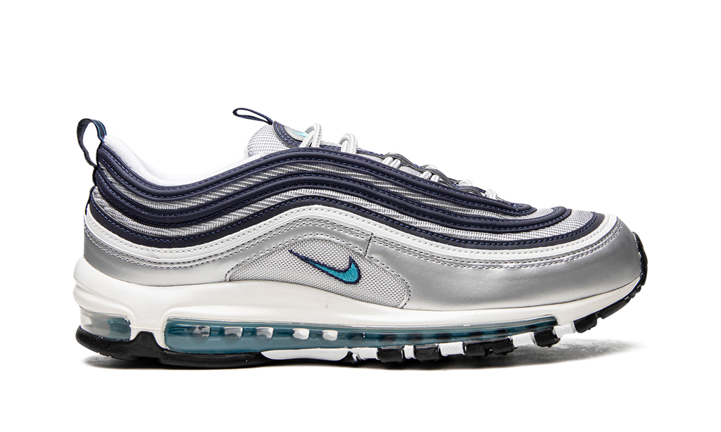 Nike Air Max 97 Metallic Silver / Chlorine Blue DM0028 001