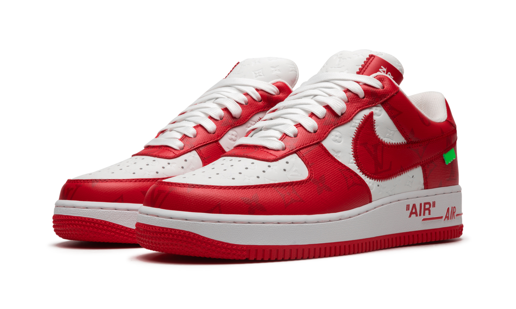 Nike Louis Vuitton Air Force 1 Low Virgil Abloh - White/Red 1A9VA9