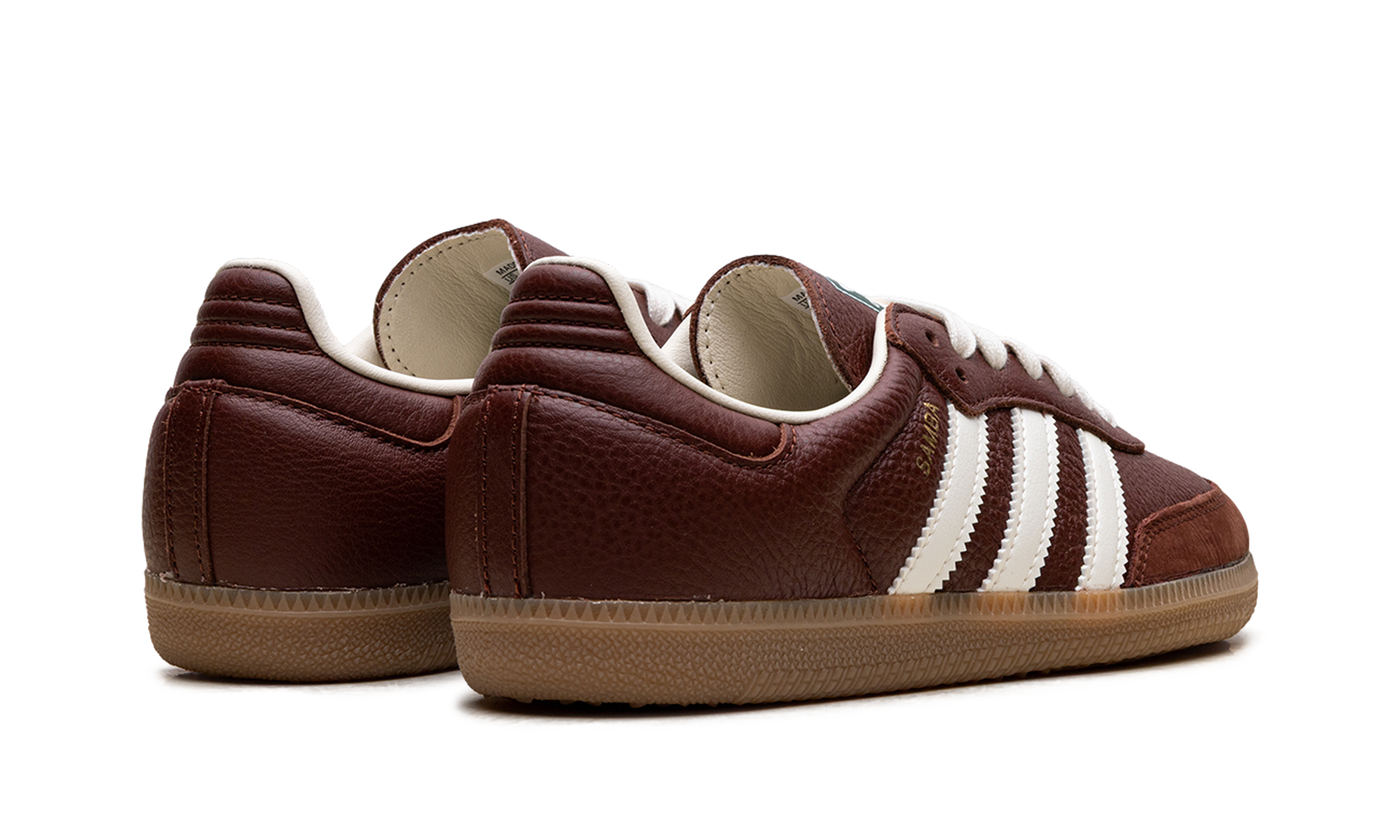 Adidas Samba OG Fox Brown/Off White/Gum JR0892