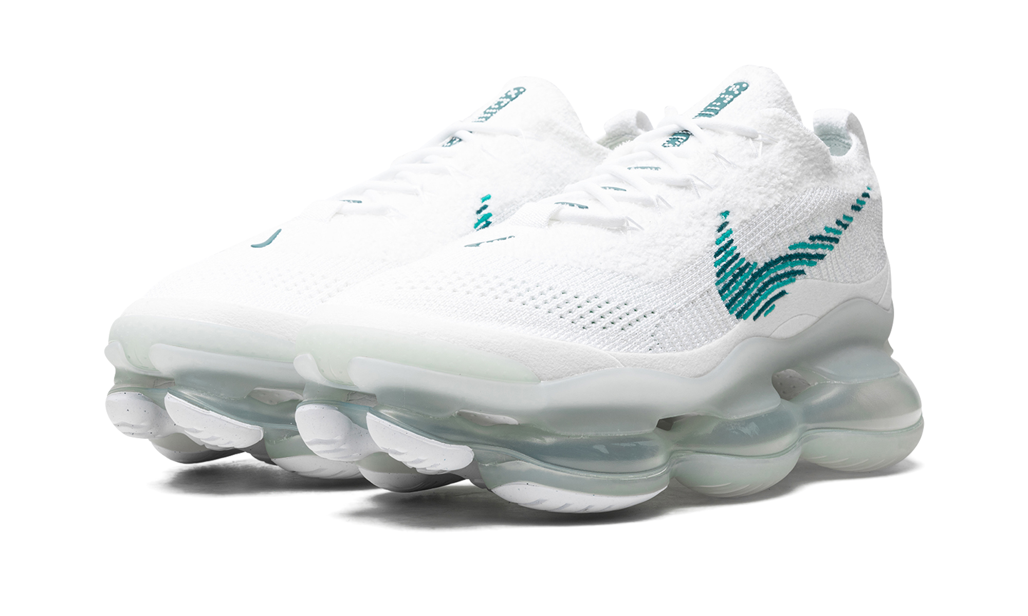 Nike Air Max Scorpion Flyknit White Geode Teal DJ4701 100