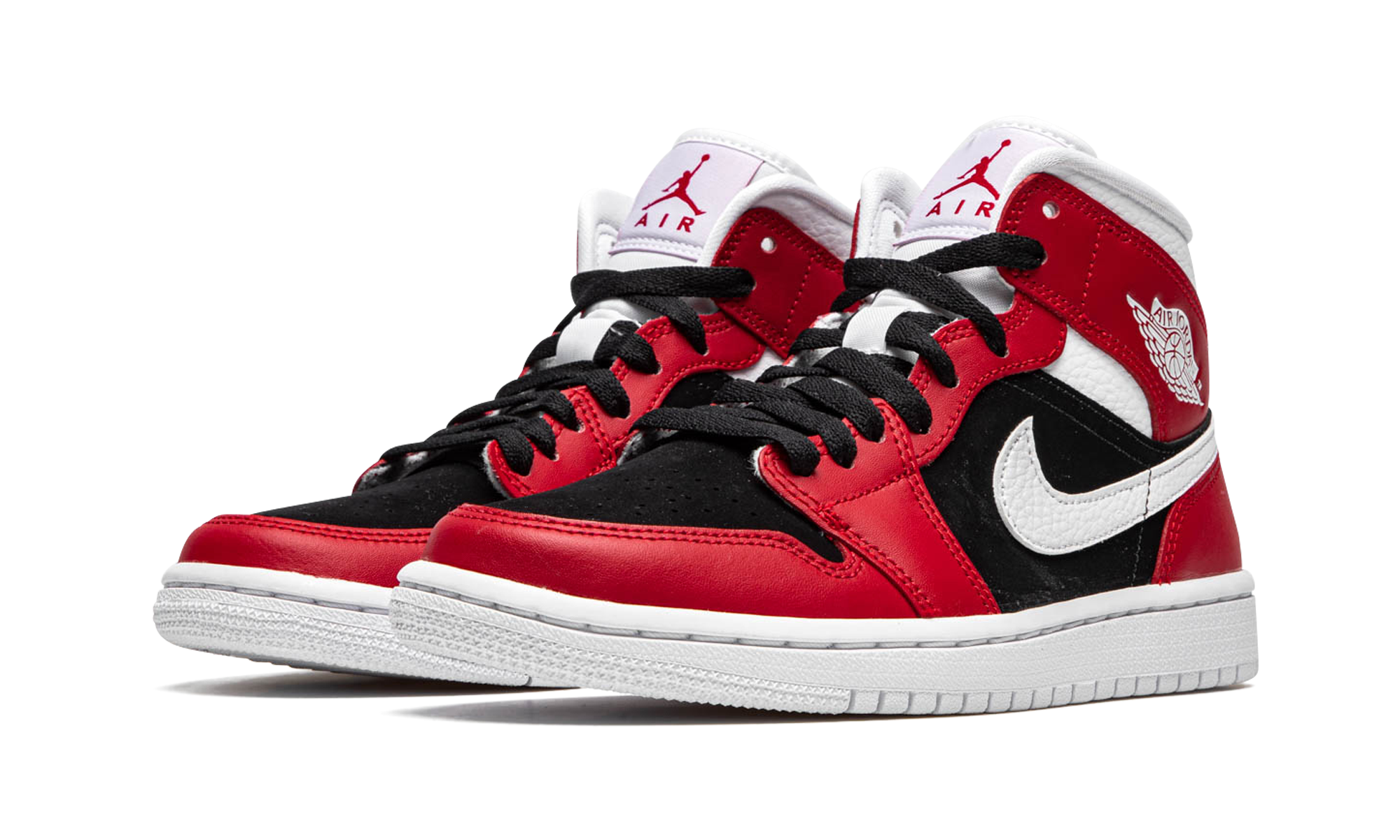 AIR JORDAN 1 MID WMNS Gym Red / Black BQ6472 601