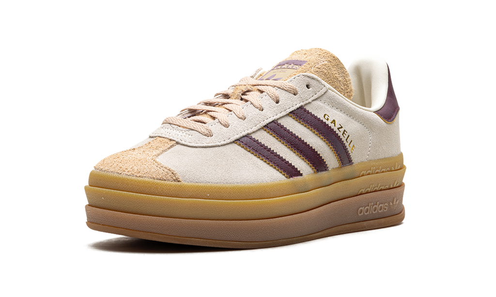 Adidas Gazelle WMNS Cream White Maroon JQ5127