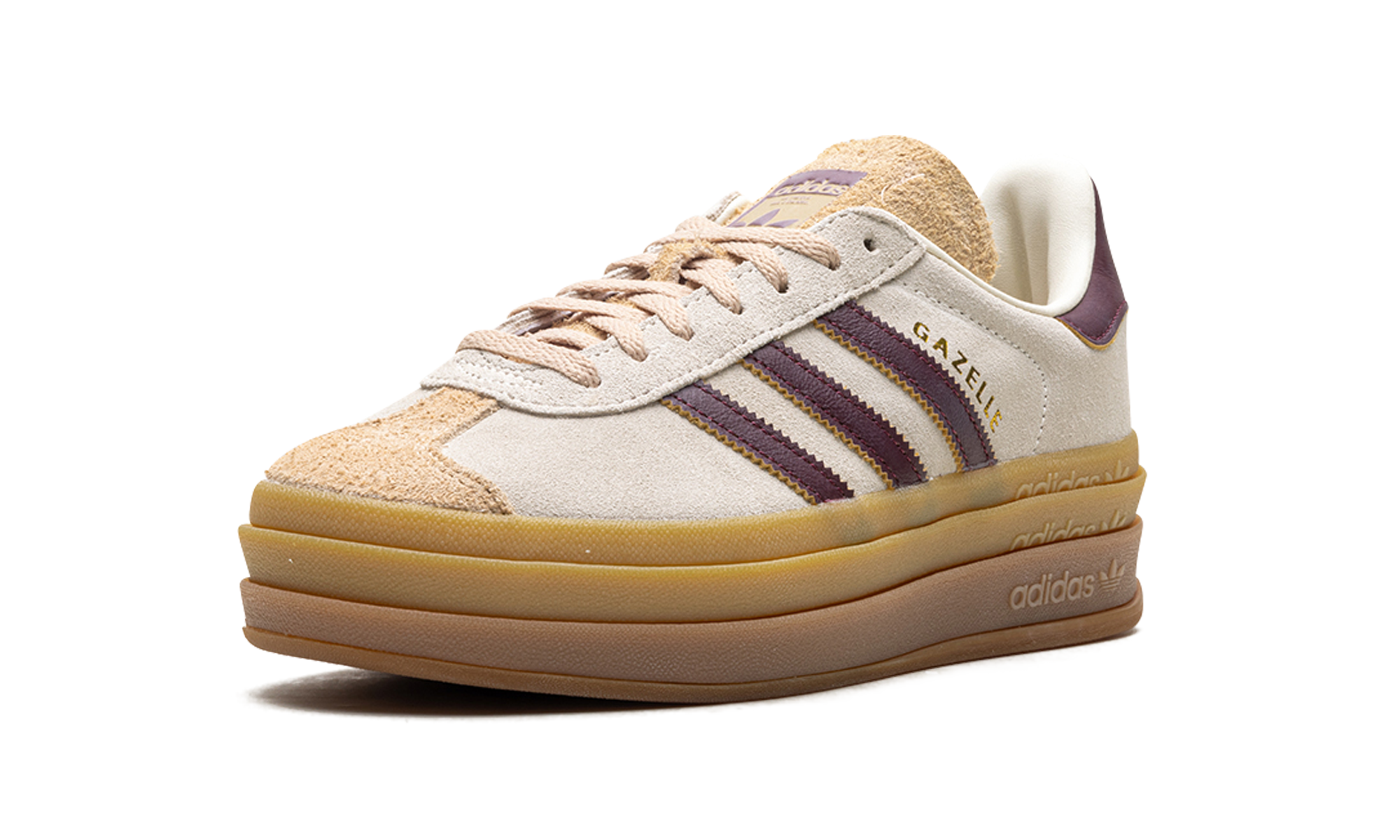 Adidas Gazelle WMNS Cream White Maroon JQ5127
