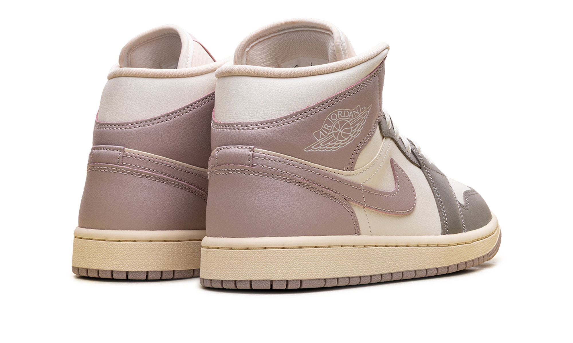 Air Jordan 1 Mid WMNS Enigma Stone / Particle Rose BQ6472 122