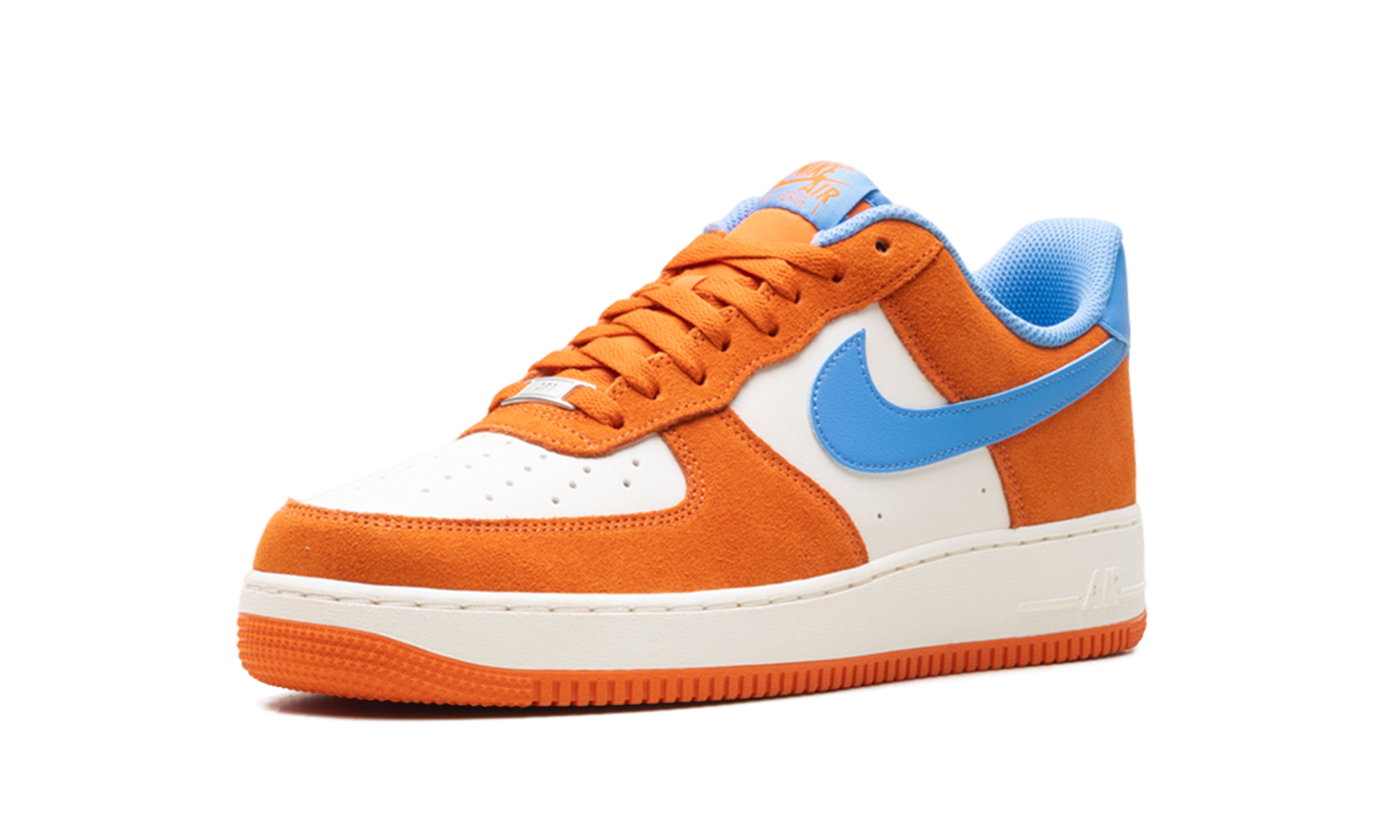 Nike Air Force 1 '07 LV8 Safety Orange / University Blue FQ8714 800