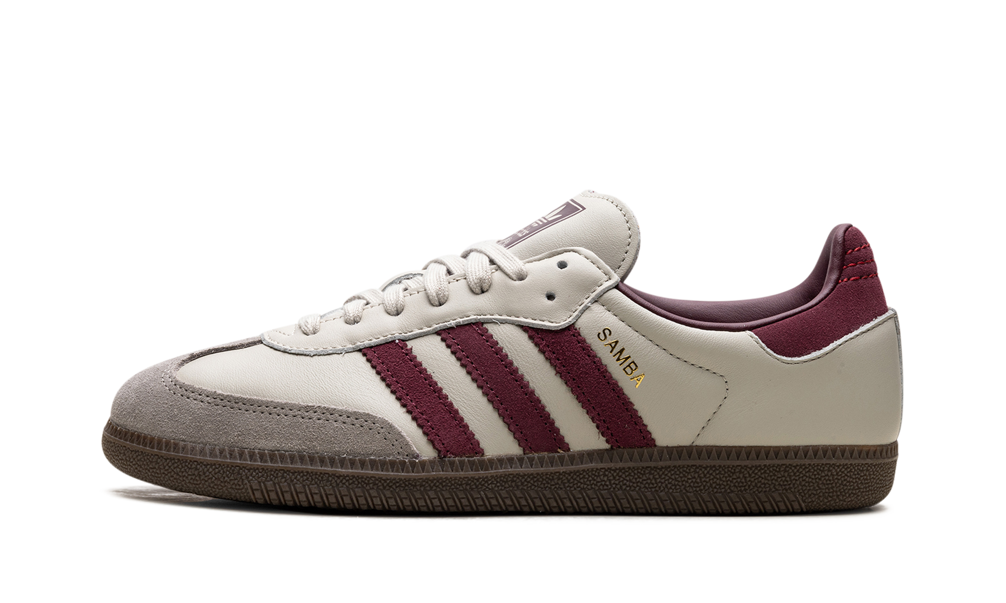 Adidas Samba OG Putty Grey Maroon ID1482