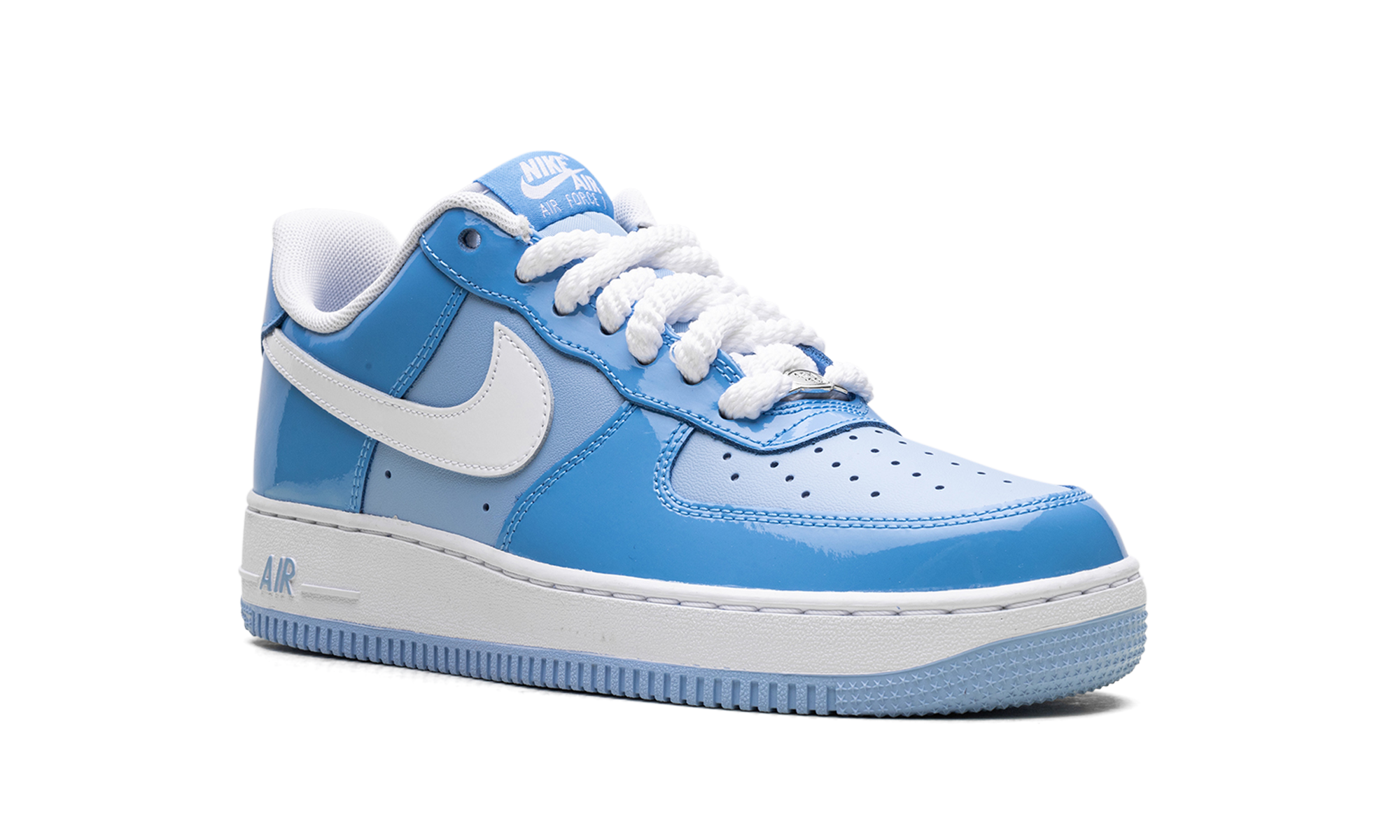 Nike Air Force 1 Low '07 LV8 Phychic Blue White Patent HV9405 400