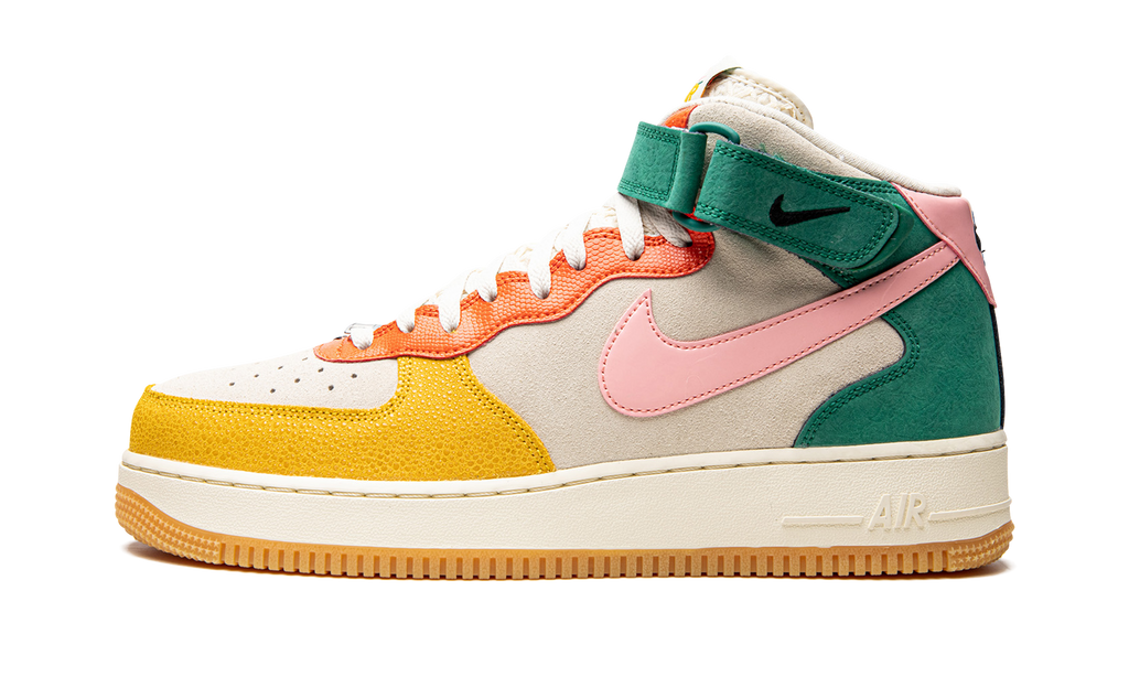 Nike Air Force 1 Vivid Sulfur and Rush Orange DR0158 100