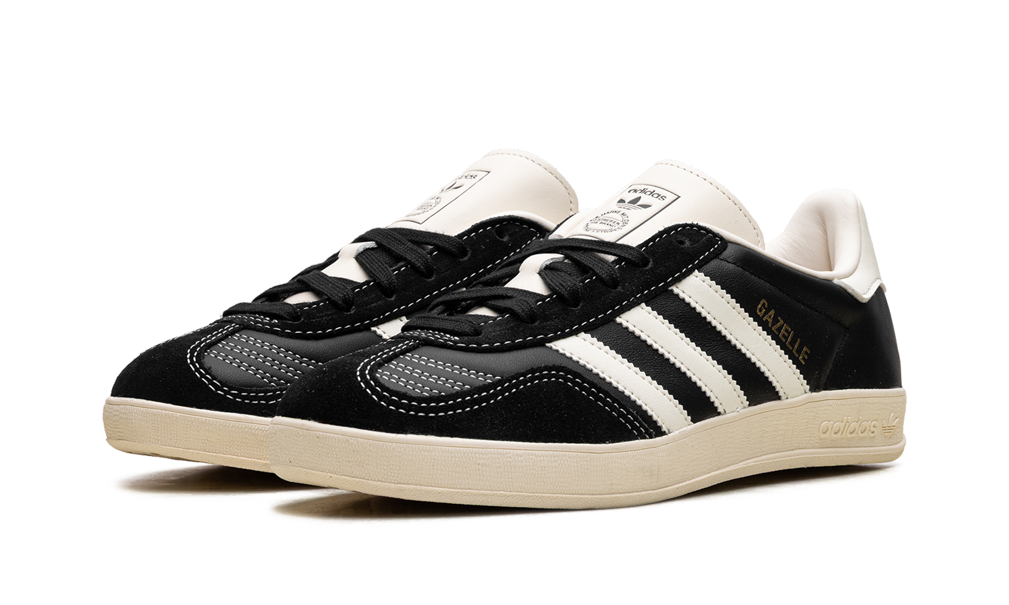 Adidas Gazelle Indoor Black / Cream White JQ8385