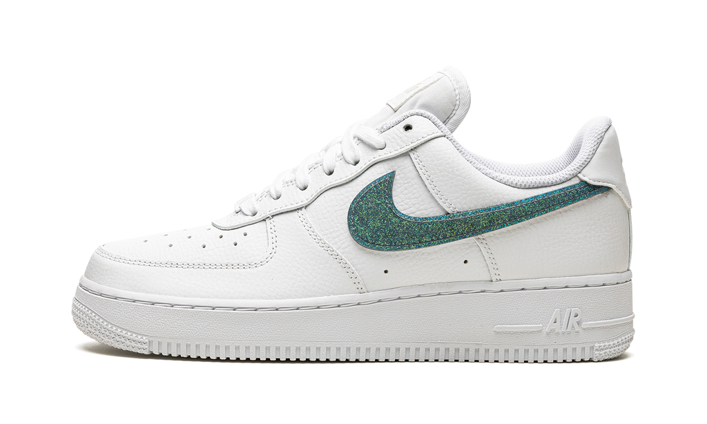 Nike AIR FORCE 1 '07 ESS WMNS Glitter Swoosh - Celery DH4407 100