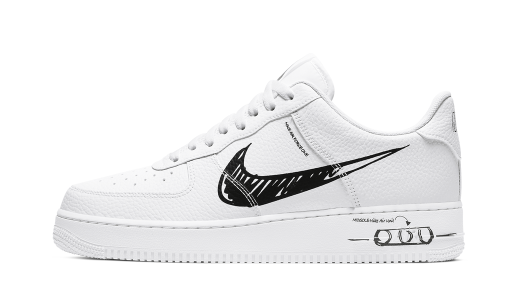 Nike Air Force 1 Low Sketch Pack - Black CW7581 101