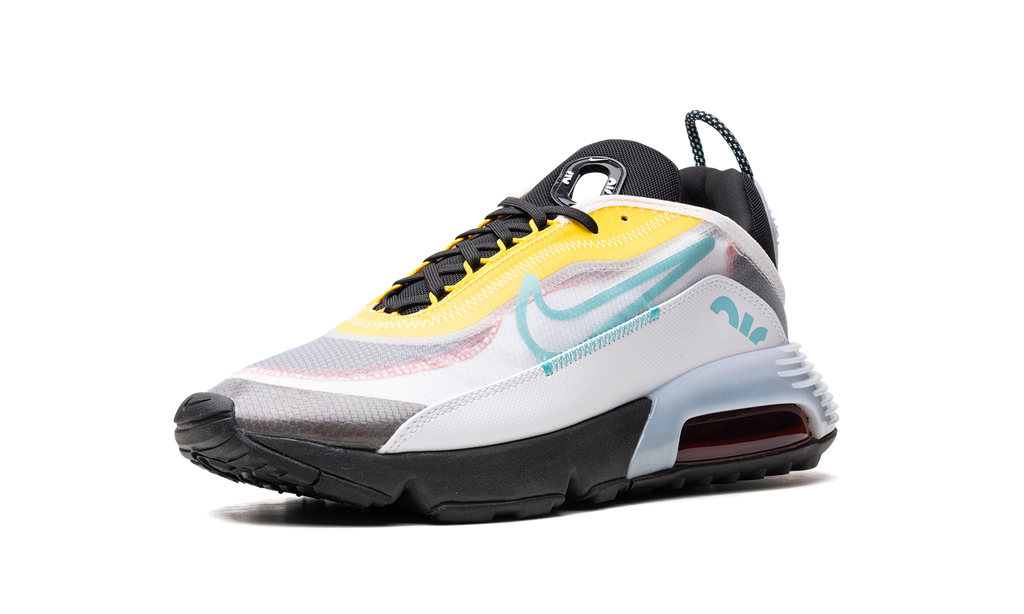 Nike Air Max 2090 White Speed Yellow Bleached Aqua
