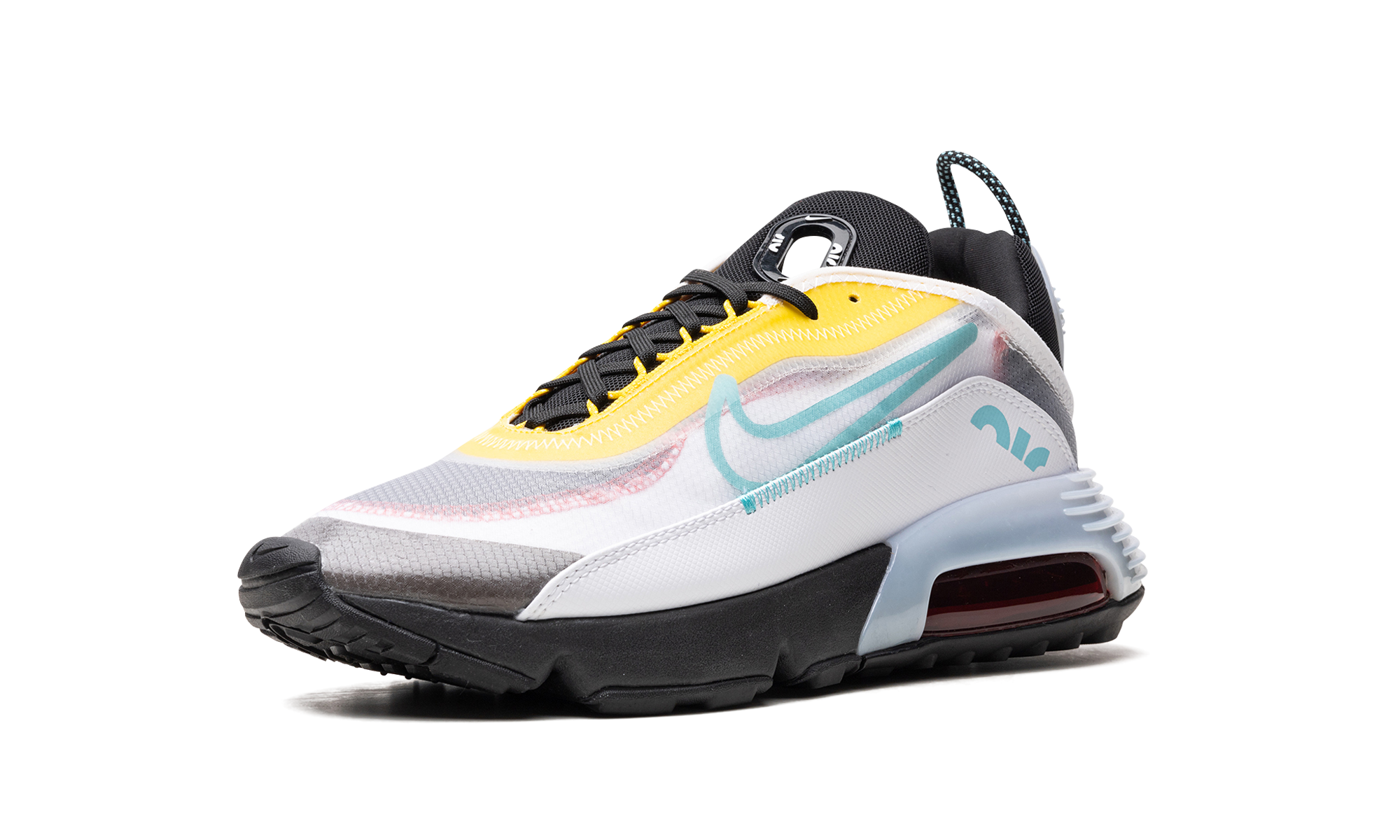 Nike Air Max 2090 White Speed Yellow Bleached Aqua