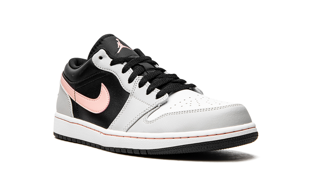 Air Jordan 1 Low Black Grey Coral 553558 062