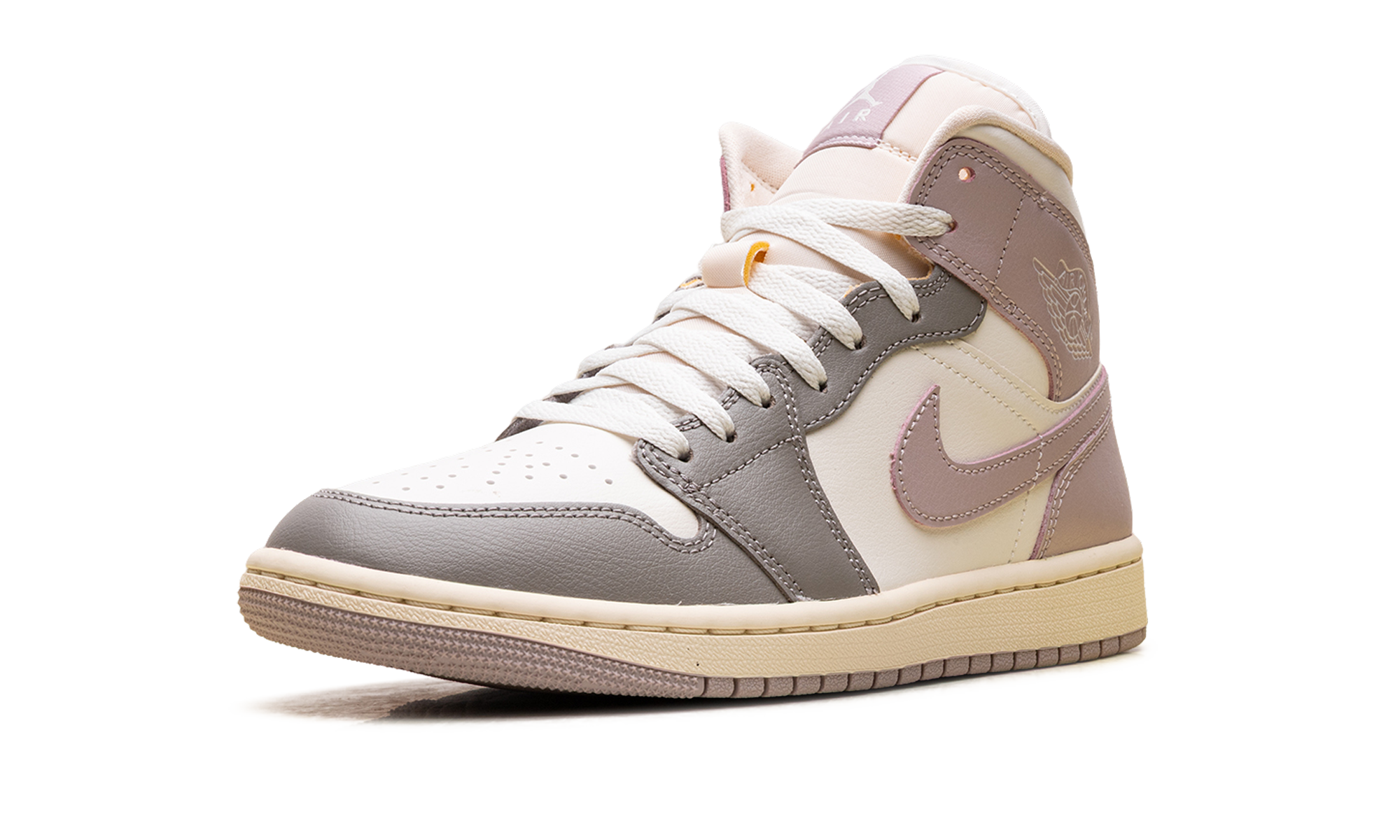 Air Jordan 1 Mid WMNS Enigma Stone / Particle Rose BQ6472 122
