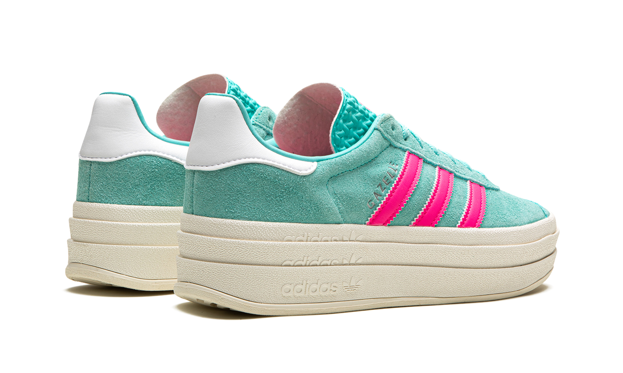 Adidas GAZELLE BOLD WMNS Flash Aqua / Lucid Pink ID7026