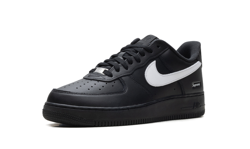 Nike Air Force 1 Low Supreme - Mini Box Logo Black / White CU9225 002