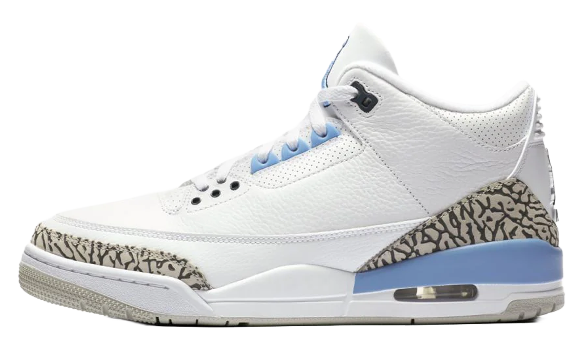 Jordan 3 UNC Tarheels PE AJ3 838936