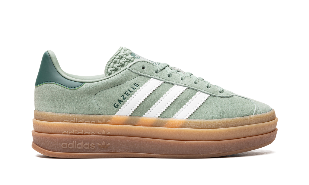 Adidas GAZELLE BOLD WMNS Silver Green Gum ID6998