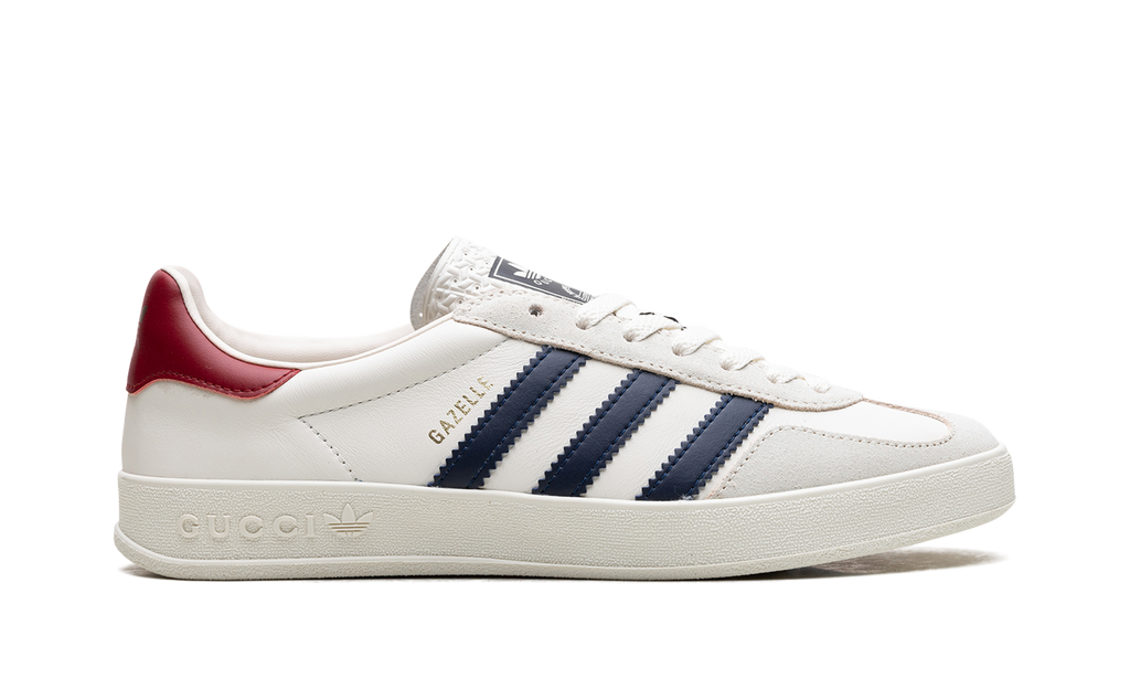 Adidas Gucci Gazelle White/Red 707847 UTT10 9060
