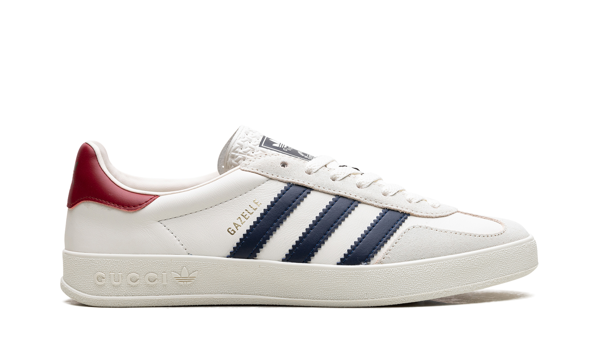 Adidas Gucci Gazelle White/Red 707847 UTT10 9060