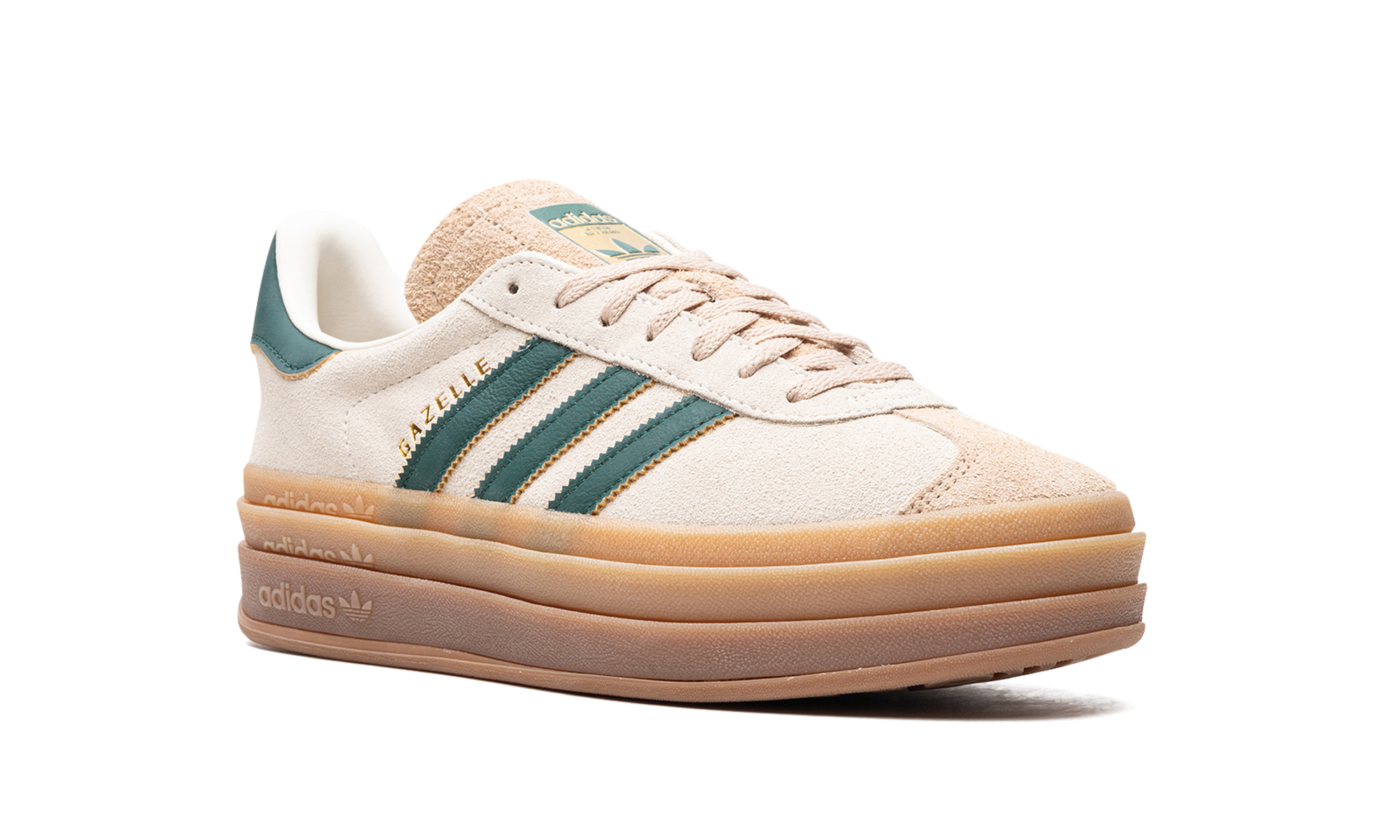 Adidas GAZELLE BOLD WMNS Cream Collegiate Green ID7056