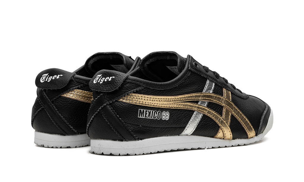 Onitsuka Tiger Mexico 66 Black Gold Silver D5V2L 9094