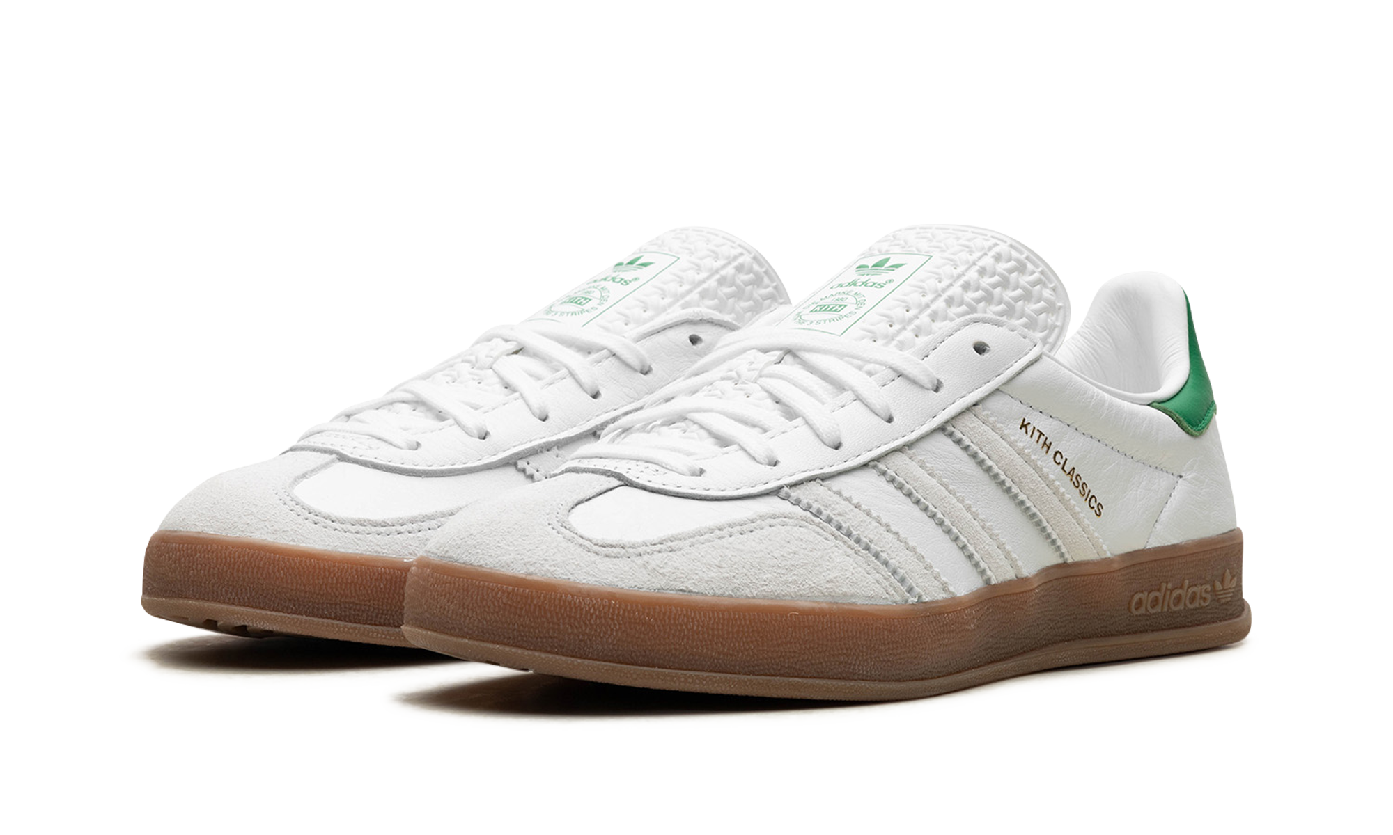 Adidas Gazelle Indoor Kith- White / Green IH2515