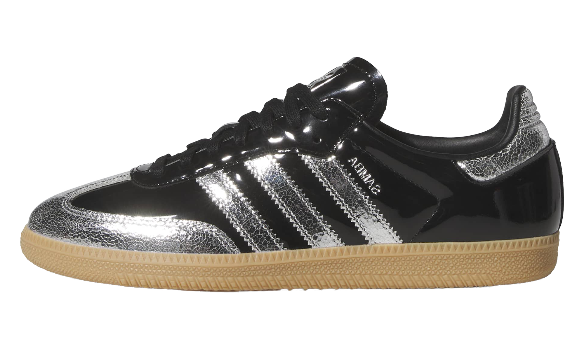 Adidas Samba OG Patent Black Silver Metallic KI0172