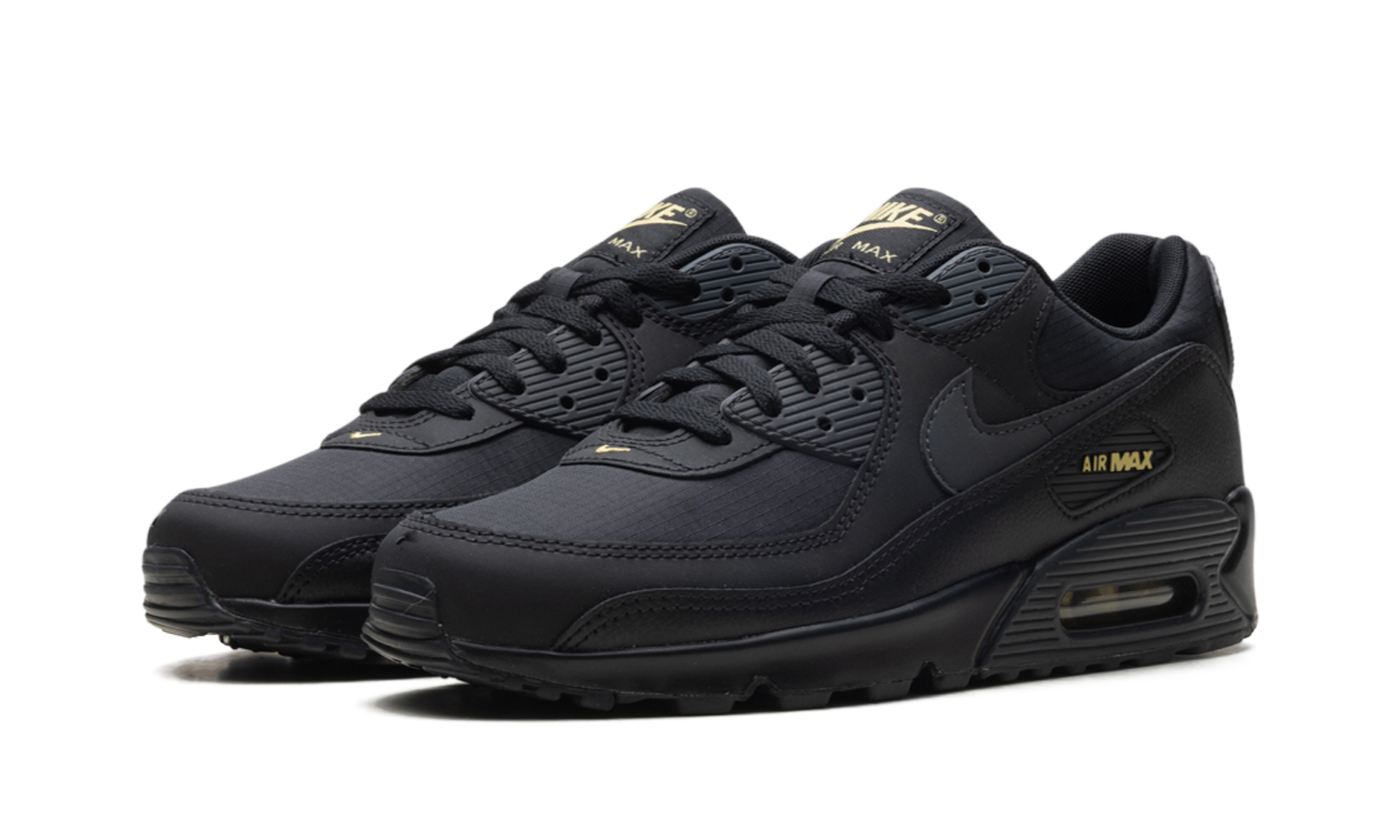 Nike Air Max 90 Black Buff Gold IB7680 001