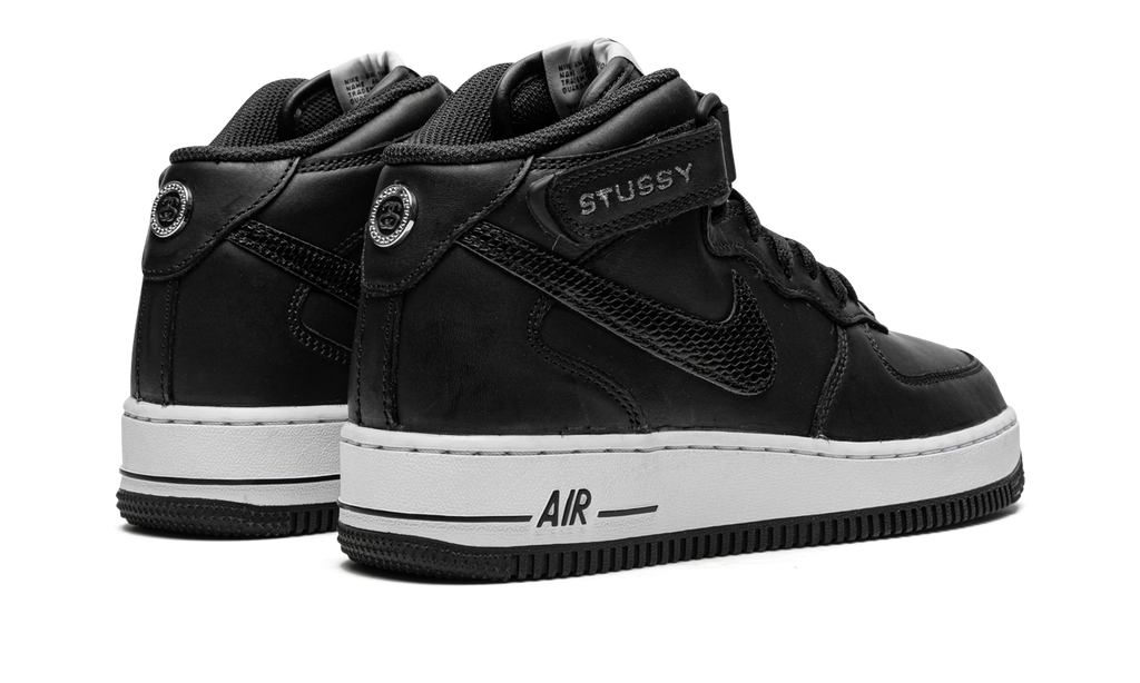 Nike Air Force 1 Mid Stussy - Black DJ7840 001